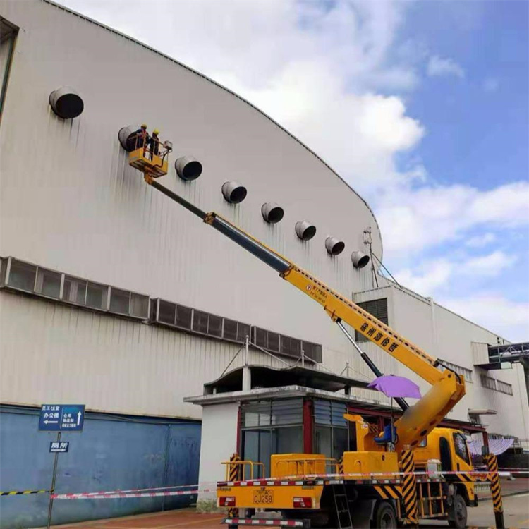 黄竹镇高空作业车出租服务：专业广告牌安装解决方案